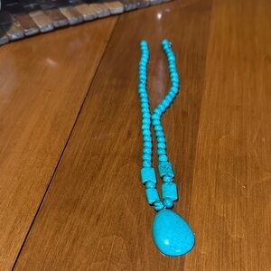 Turquoise Beaded Necklace